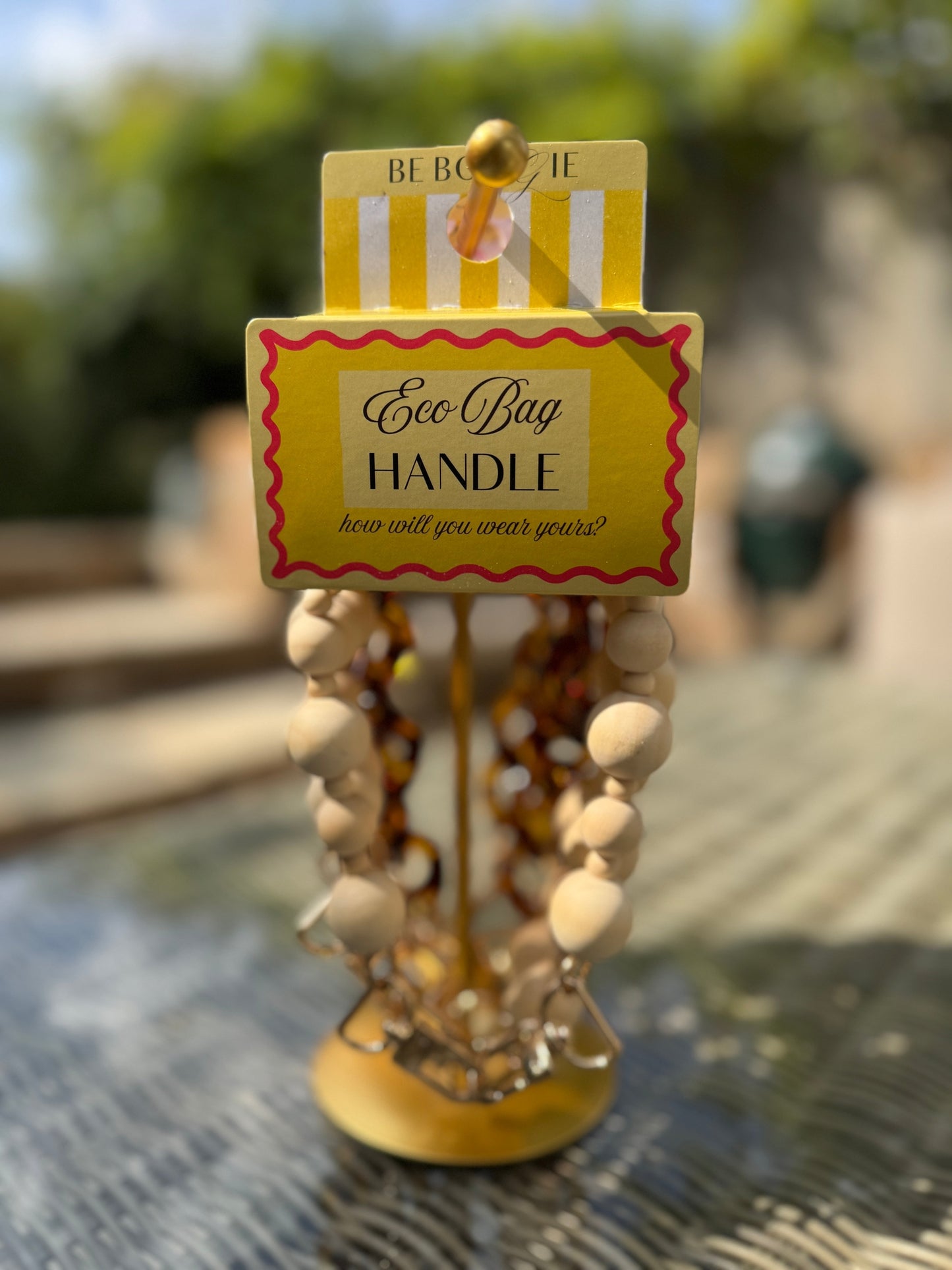 Wooden Handle for your Eco Bag image 4