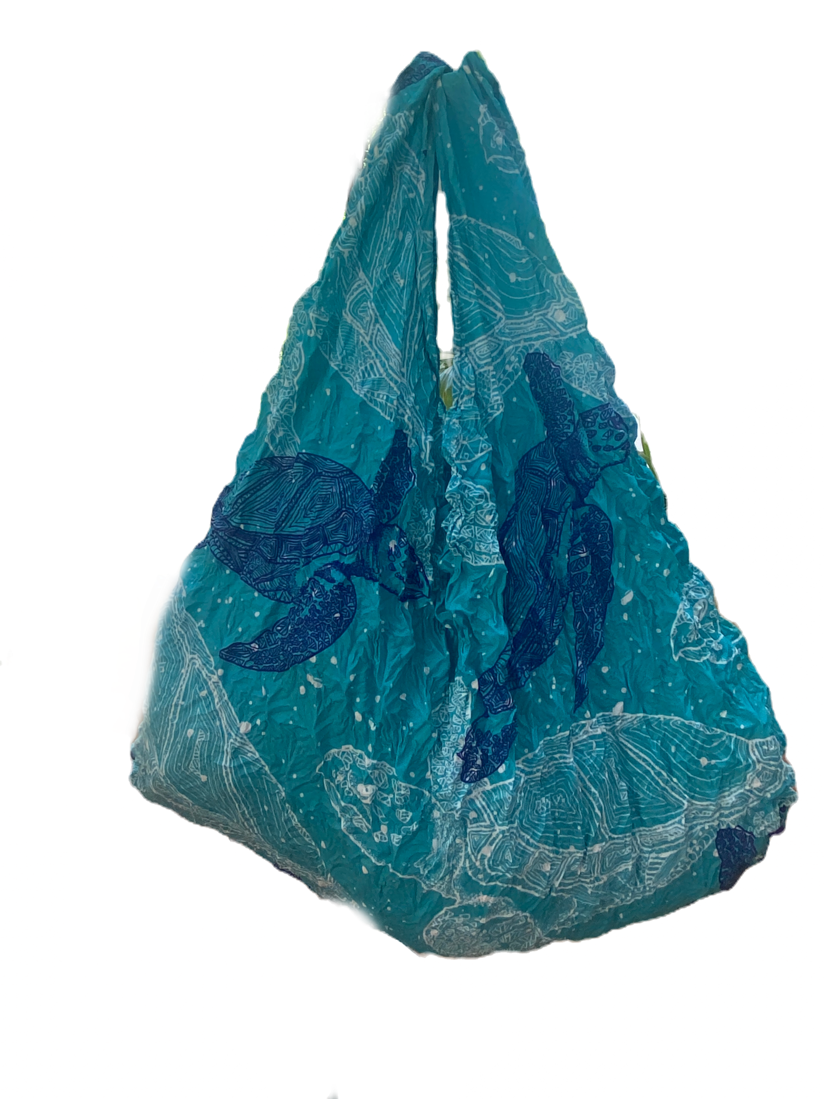 MINI/CHILD version - Ocean Blue Turtle image 1