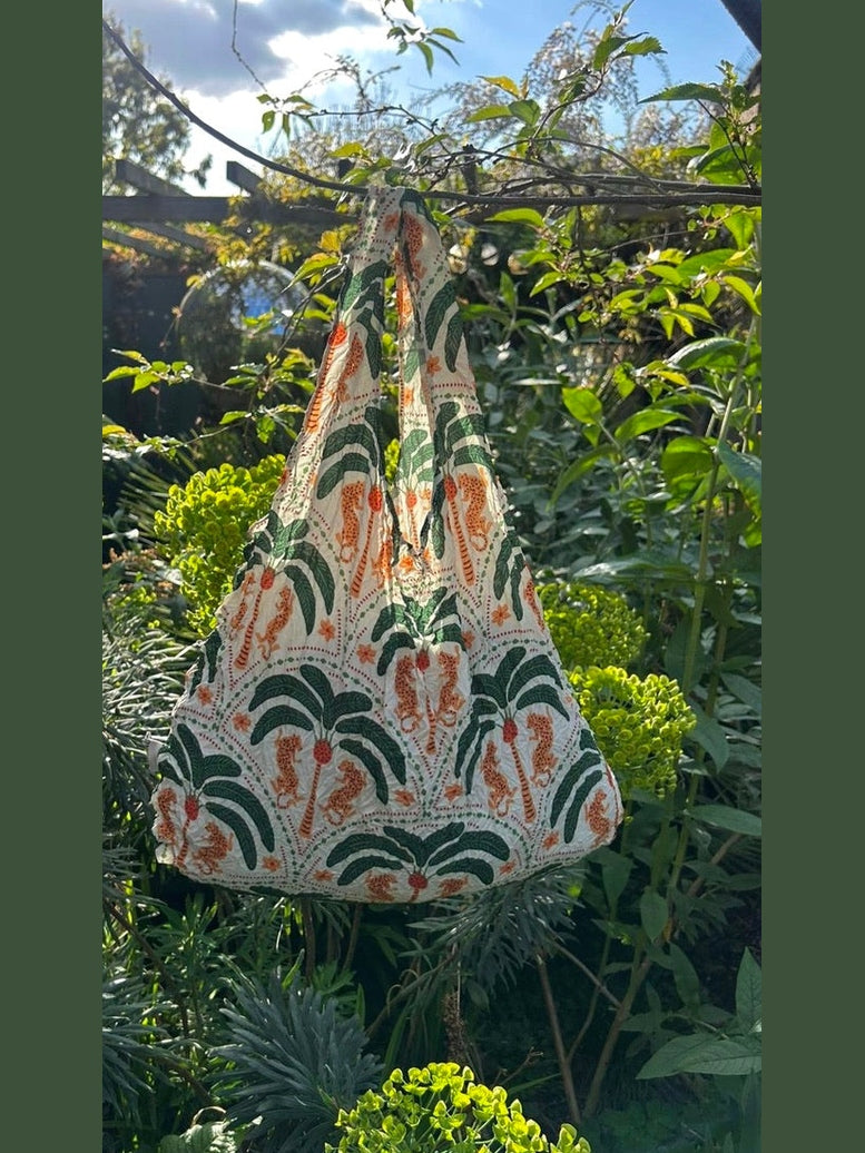 Tote Bag Jungle Life Sustainable Stretchy Eco Shopper