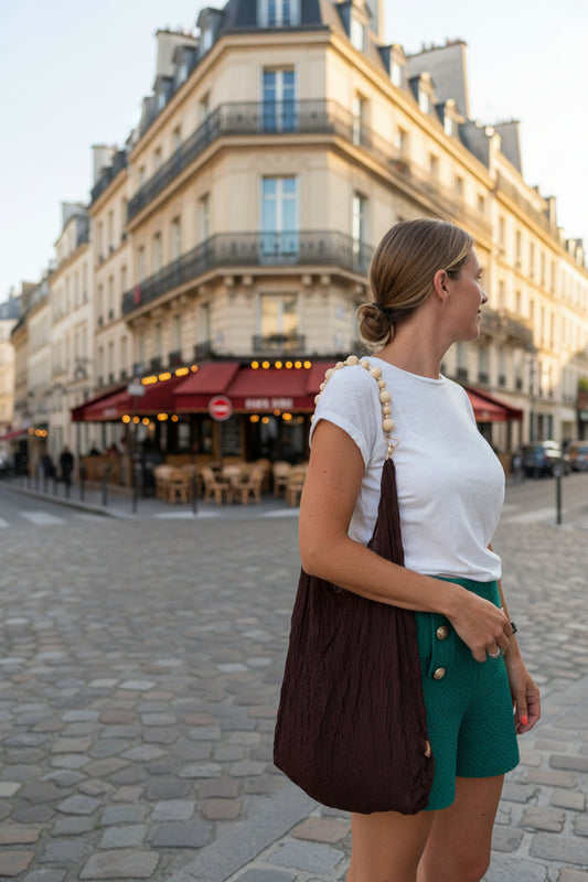 Wooden Handle for your Eco Bag 